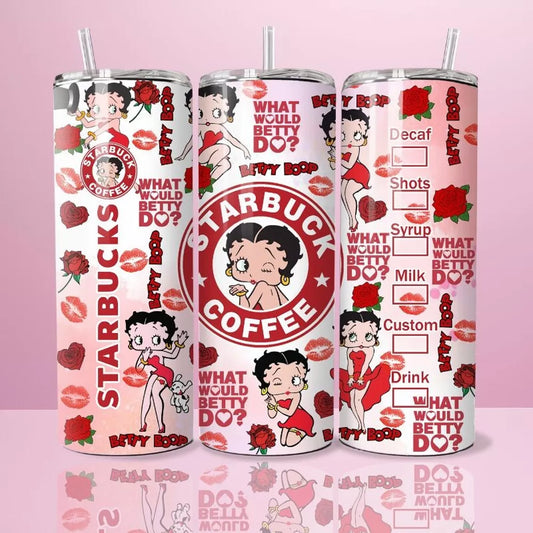 Thermos Betty boop Starbucks coffee 590ml