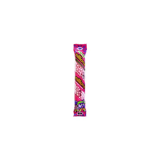 Millions tube de bonbons goût Cassis 55 Gr