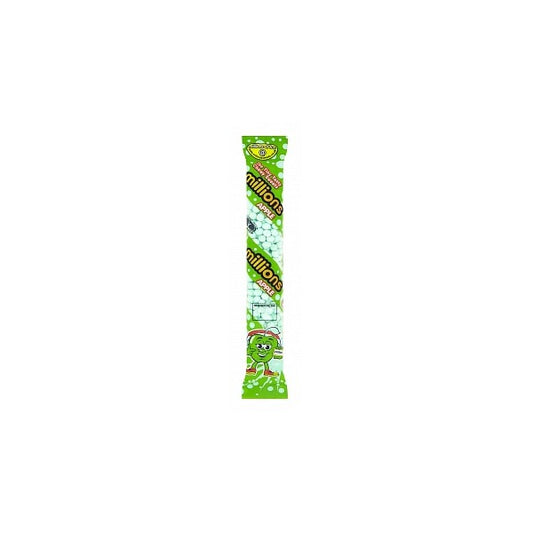 Millions tube de bonbons goût Pomme verte 60 Gr