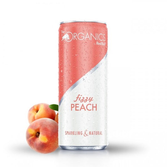 Red Bull Organics Frizzy Peach 250ml