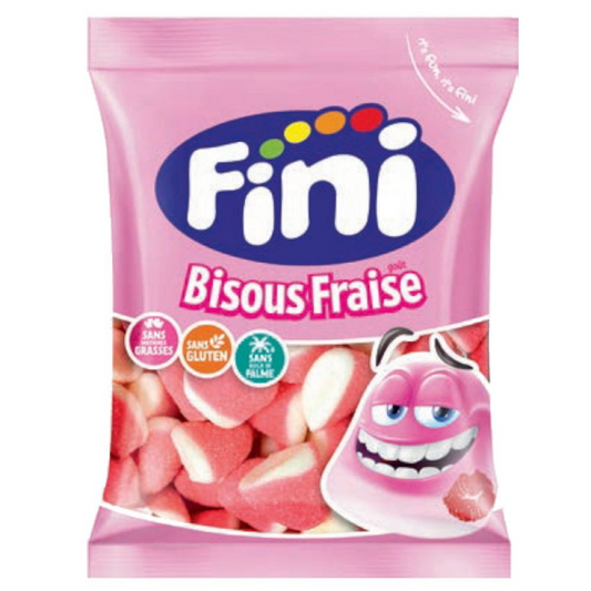 Sachet Bisous Fraise 90gr